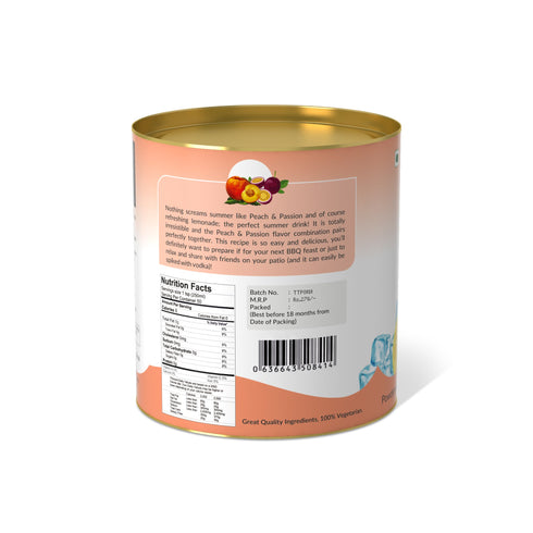 The Tea Planet Peach & Passion Fruit Lemonade Premix